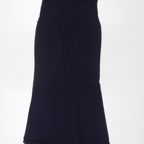Lipsy Women's Blue Halter Mermaid Party Dress - Size 8