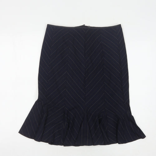 Marks and Spencer Women's Black Trumpet Skirt Size 12