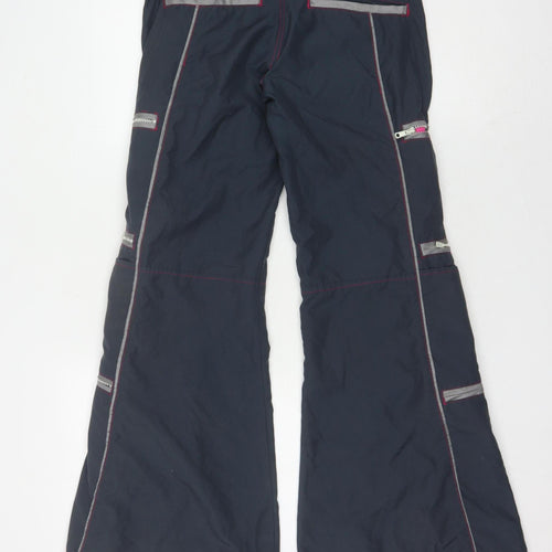 HDR Women's Black Flared Trousers Size S