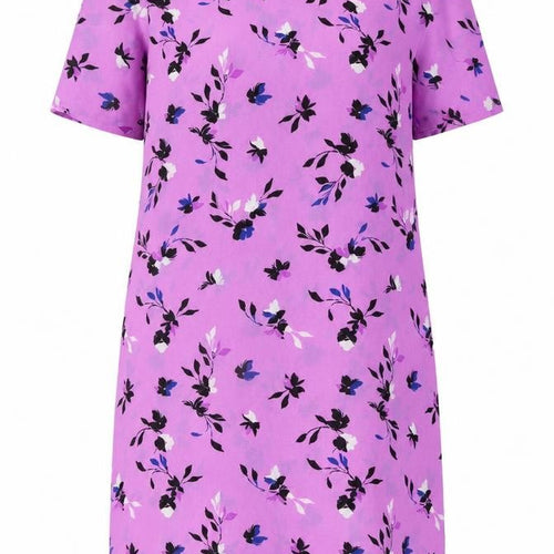 Jacqueline de Yong Women's Pink Floral Dress Size 12