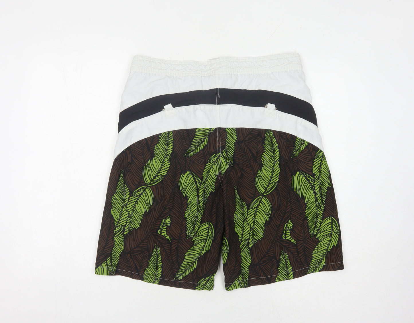 Speedo Men's Floral Swim Shorts - M, Tropical Black