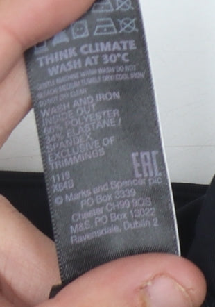 Marks and Spencer Women's Black Leggings Size 18