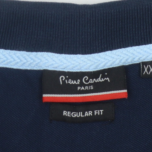Pierre Cardin Men's Multicoloured Polo Shirt 2XL Regular Fit