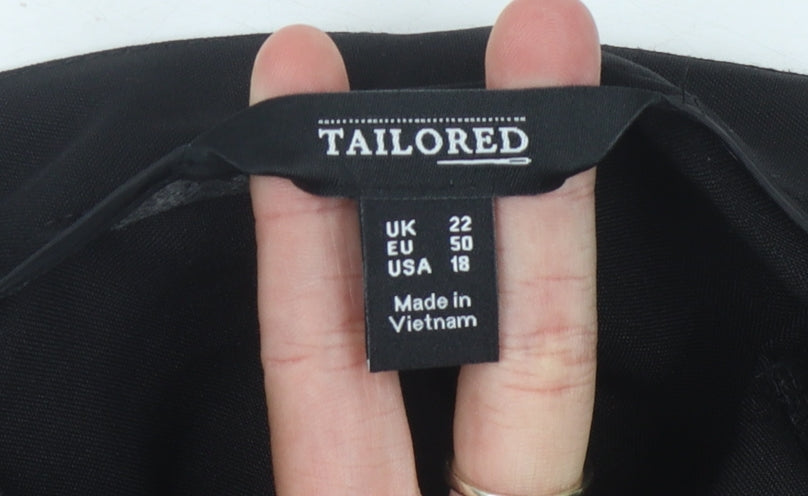 Tailored Women's Black Trousers UK 22