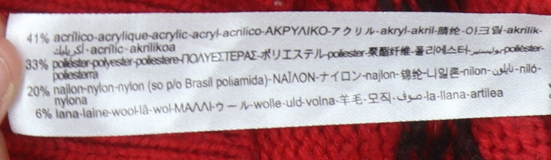 Zara Women's Red Full Zip Striped Jumper, Size L