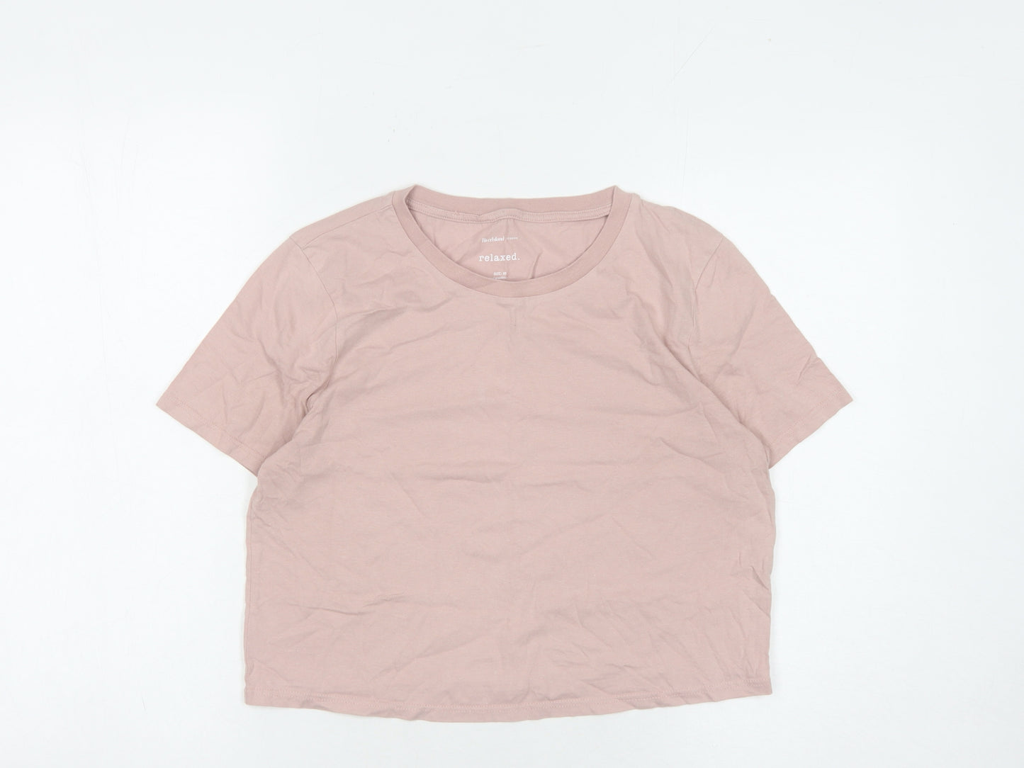 River Island Women’s Pink Basic T-Shirt, Size 10