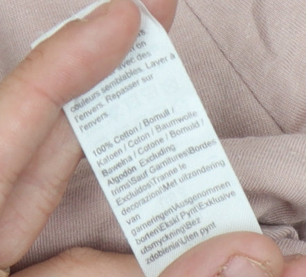 River Island Women’s Pink Basic T-Shirt, Size 10