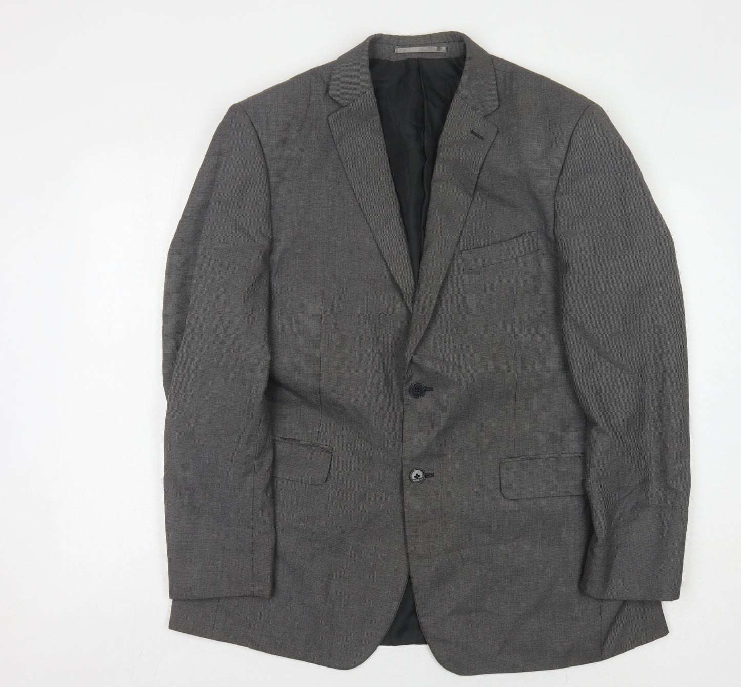 Scott & Taylor Men's Grey Regular Fit Jacket Blazer 42R