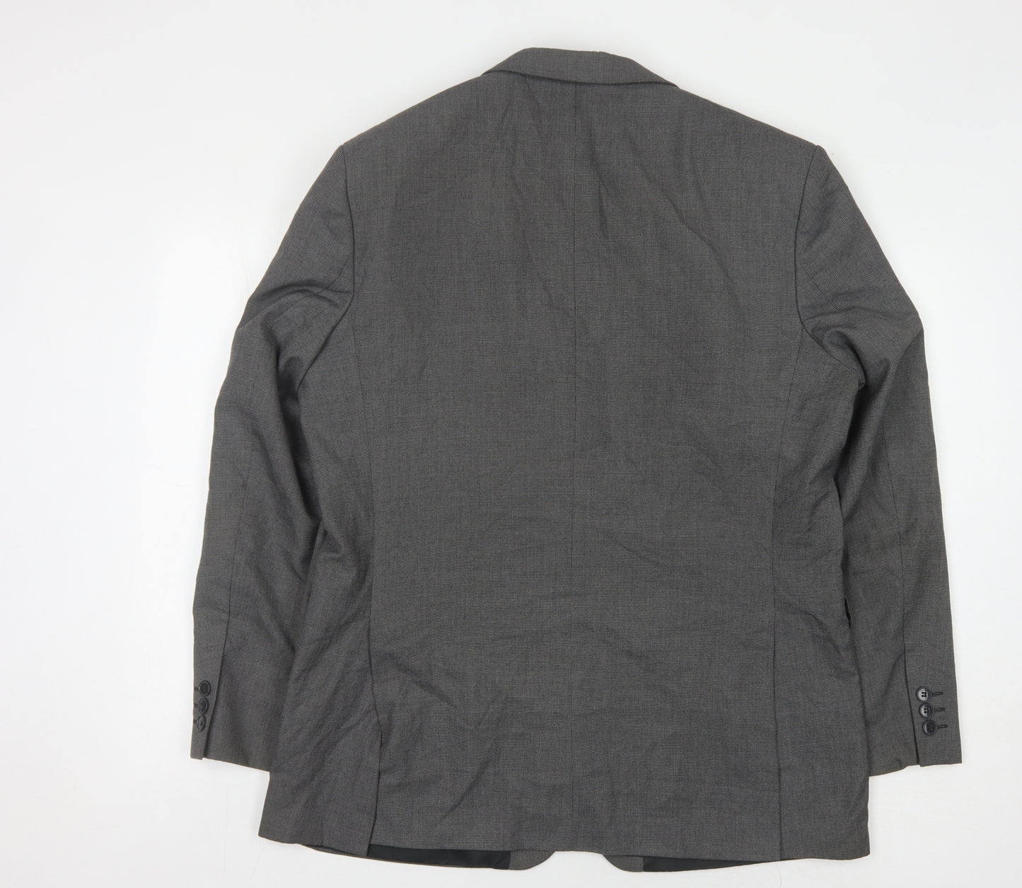 Scott & Taylor Men's Grey Regular Fit Jacket Blazer 42R