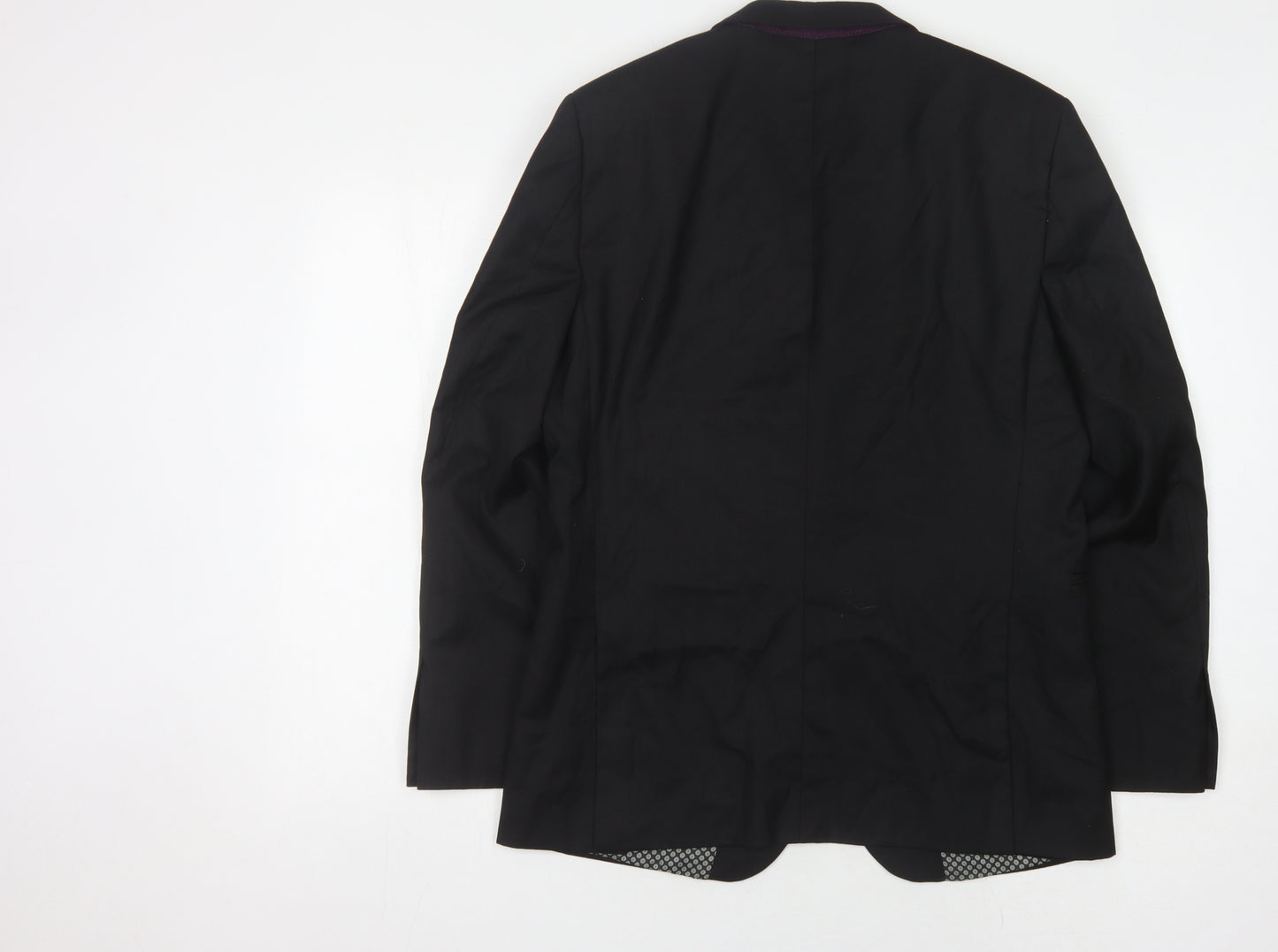 ONESIX5IVE Men's Black Blazer 40R Notch Lapel