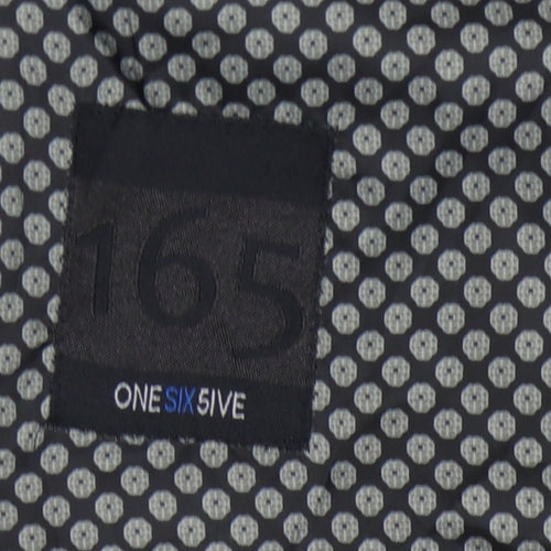 ONESIX5IVE Men's Black Blazer 40R Notch Lapel