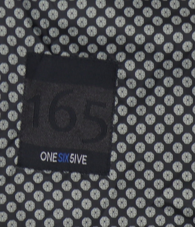 ONESIX5IVE Men's Black Blazer 40R Notch Lapel