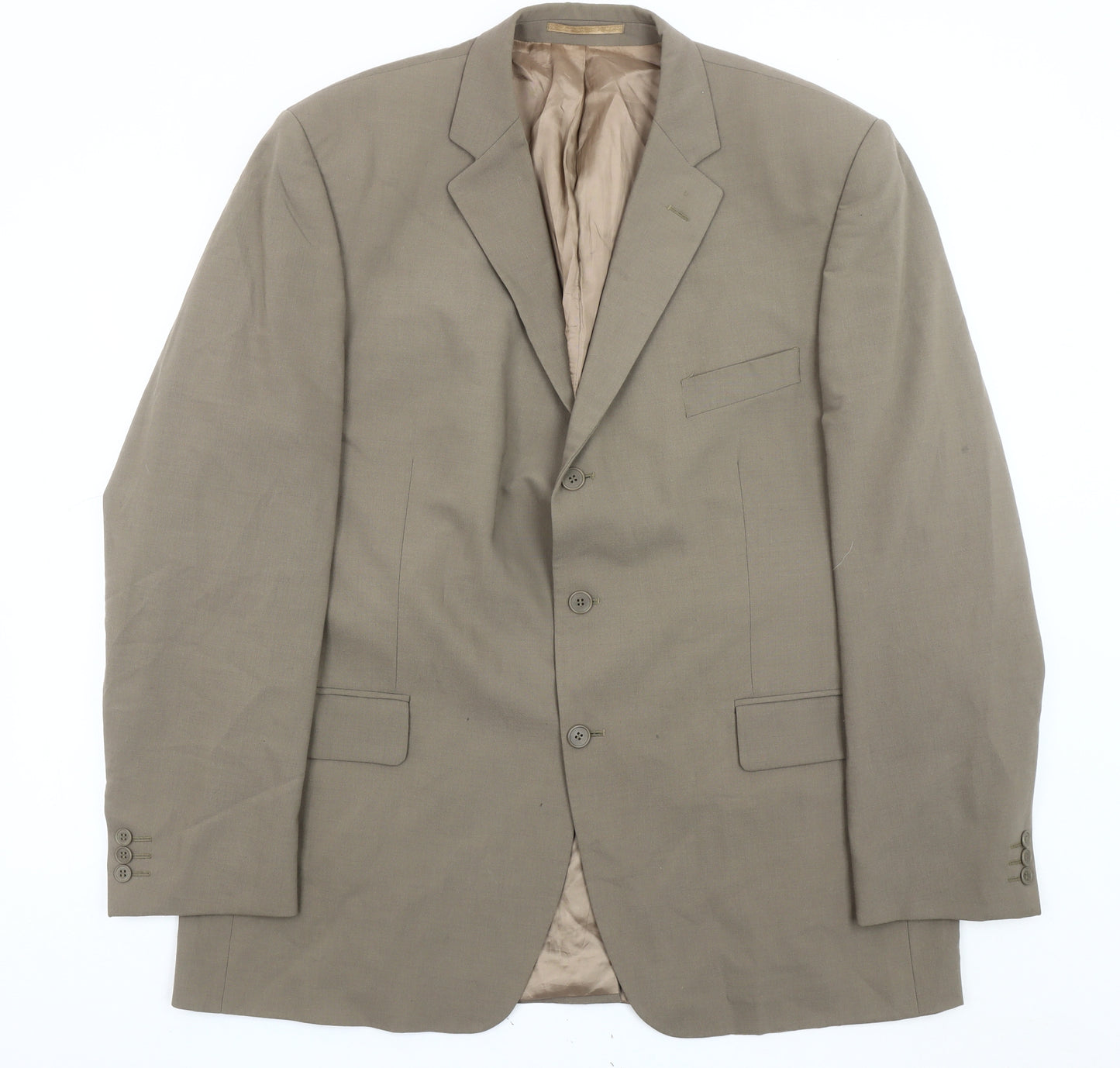 Sovereign Men's Brown Blazer 46 Long