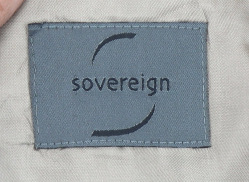 Sovereign Men's Brown Blazer 46 Long