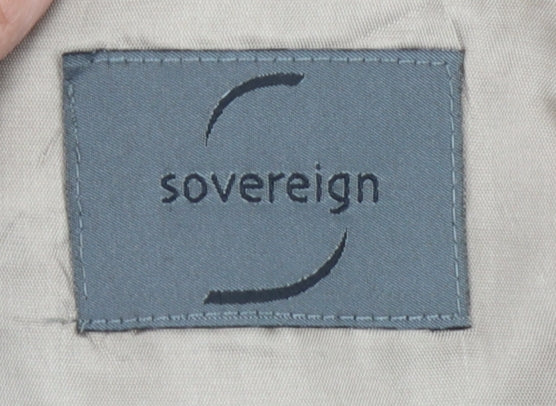 Sovereign Men's Brown Blazer 46 Long