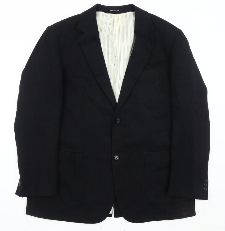 Debenhams Men's Black Regular Fit Blazer 42