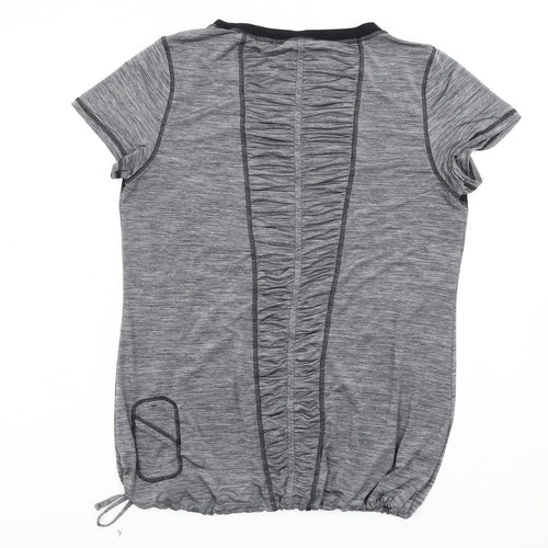 Next Women's Grey Activewear T-Shirt Size 14
