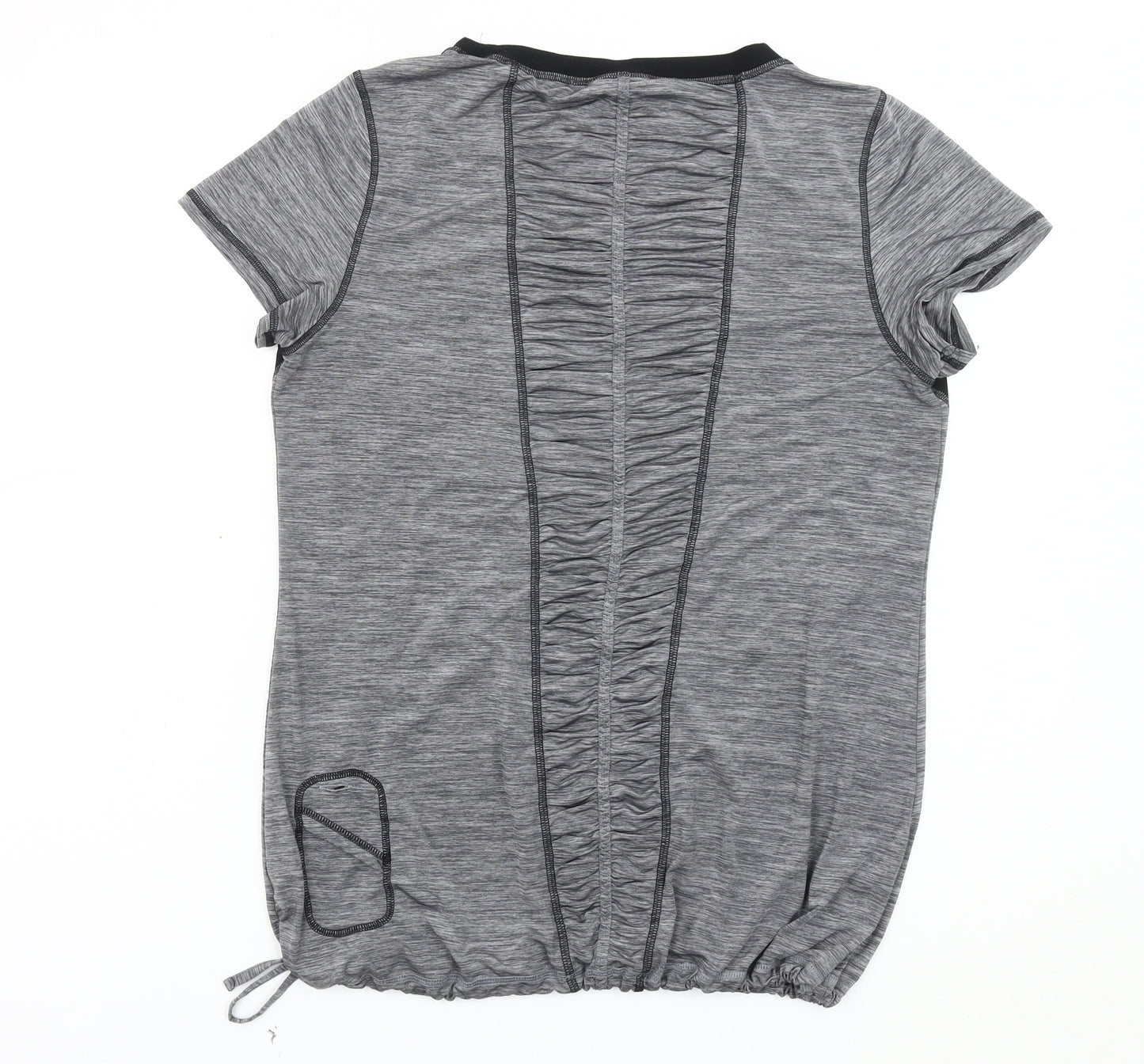 Next Women's Grey Activewear T-Shirt Size 14