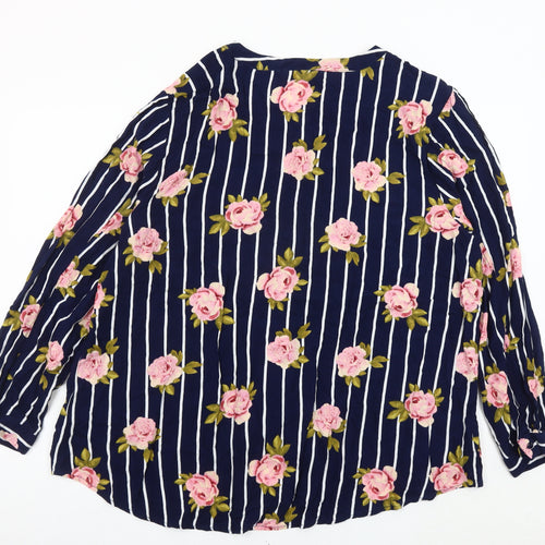 Anthology Women's Multicoloured Size 24 Floral Blouse