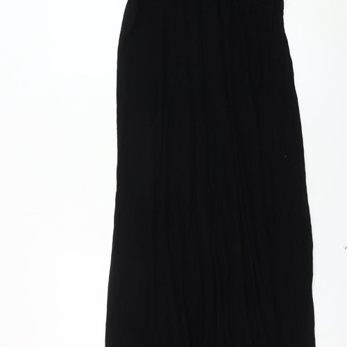 Monsoon Women's Black Maxi Dress Size 10 Sleeveless