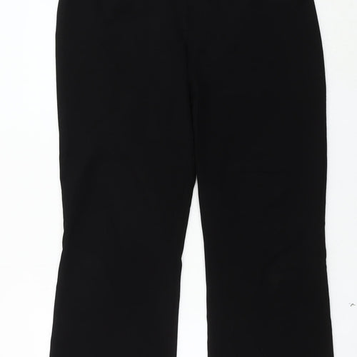 BHS Women's Black Straight Trousers Size 16