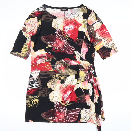 Klass Women's Multicoloured Wrap Blouse, Size 12