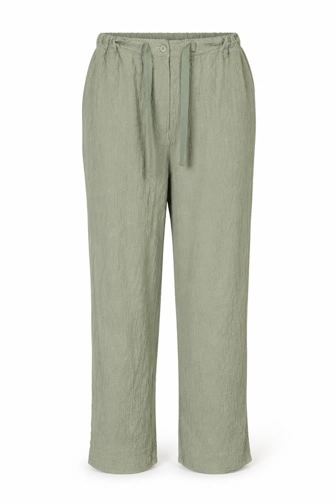 Front view of Cotton Traders Women's Green Trousers, size 14