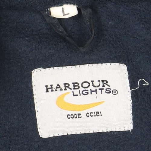 Harbour Lights Unisex Blue Fleece Jacket L