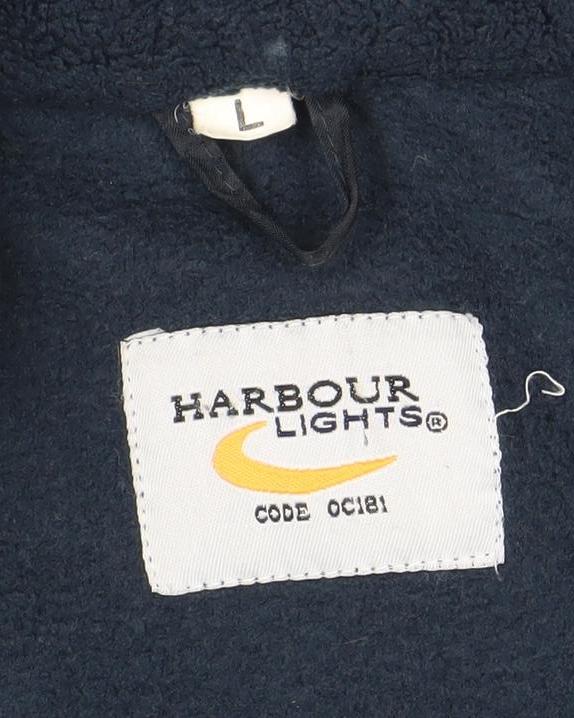 Harbour Lights Unisex Blue Fleece Jacket L