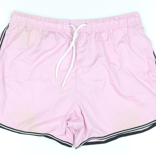 Brave Soul Women's Pink Athletic Shorts M