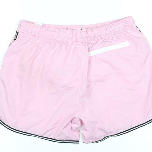 Brave Soul Women's Pink Athletic Shorts M
