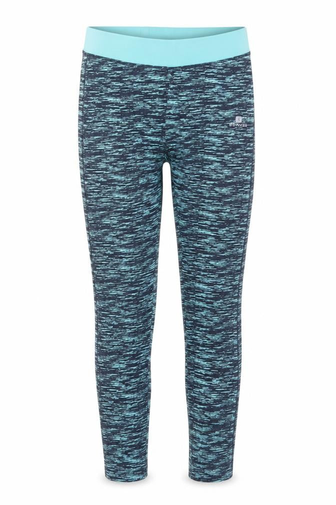 Decathlon Girls' Blue Ankle Leggings - 9-10 Years