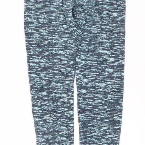 Decathlon Girls' Blue Ankle Leggings - 9-10 Years