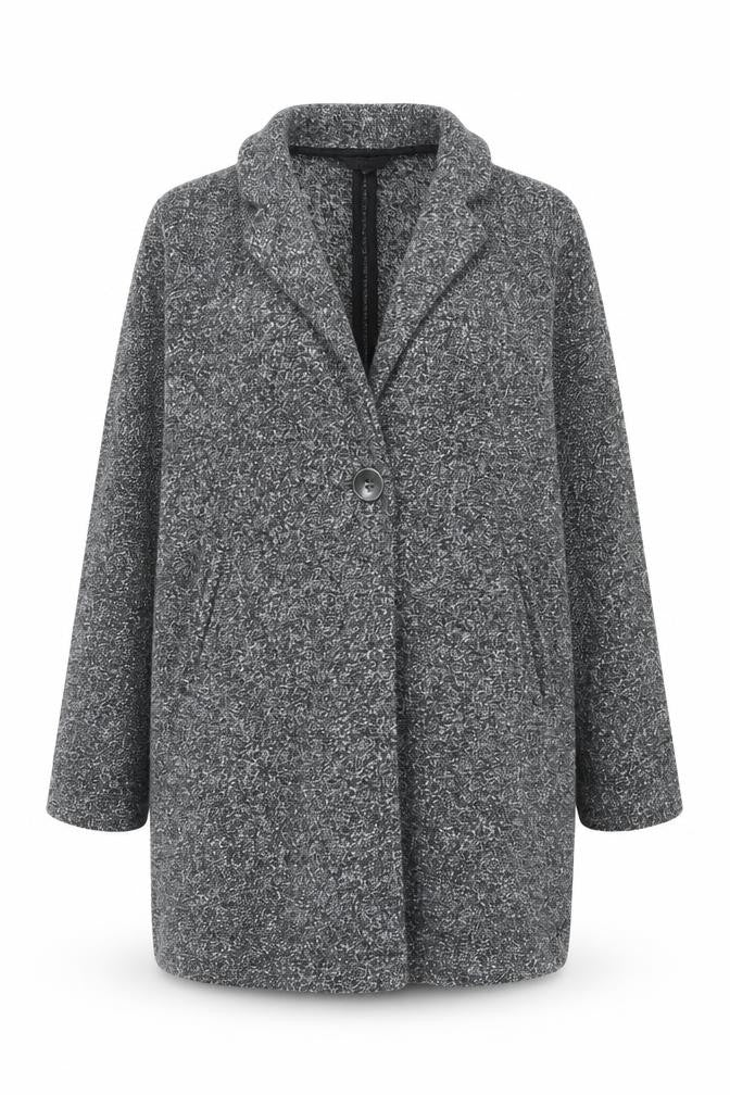 Front view of Next Women's Grey Long Sleeve Jumper, size 16