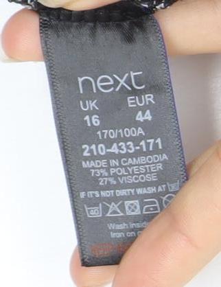 Next Women's Grey Long Sleeve Jumper Size 16