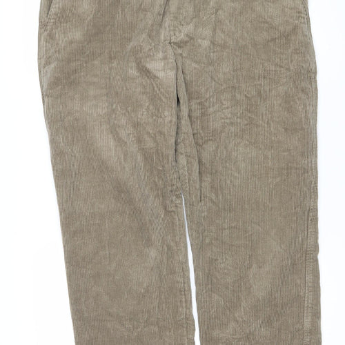 Samuel Windsor Beige Men's Corduroy Trousers 40R