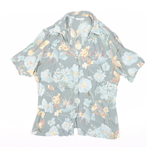 Marks and Spencer Women's Floral Blouse, Size 16
