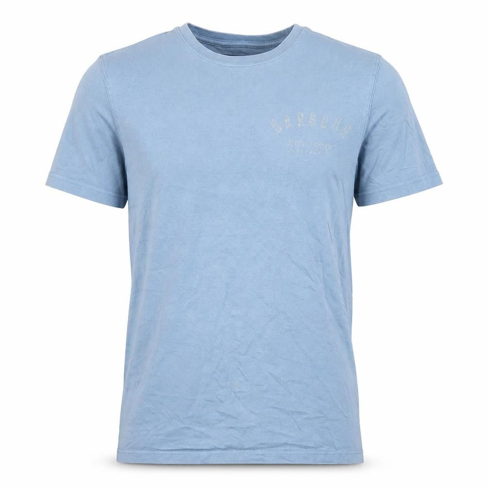 Front view of Barbour Men's Blue T-Shirt M