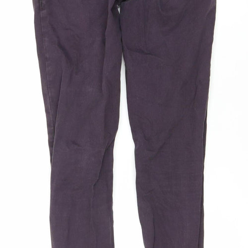 Topman Unisex Skinny Purple Chino Jeans Size 30