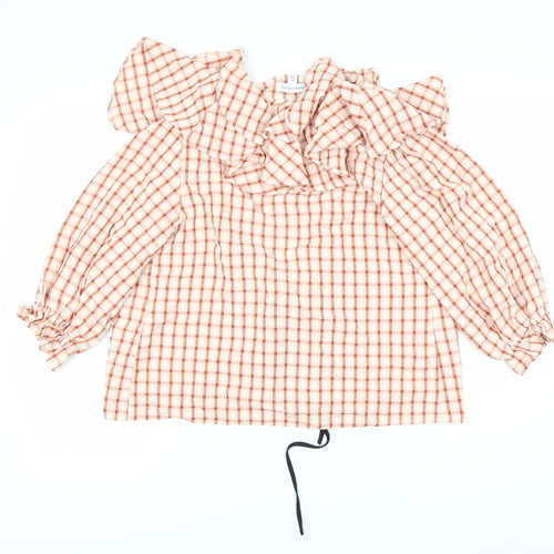 Warehouse Women's Multicoloured Check Blouse