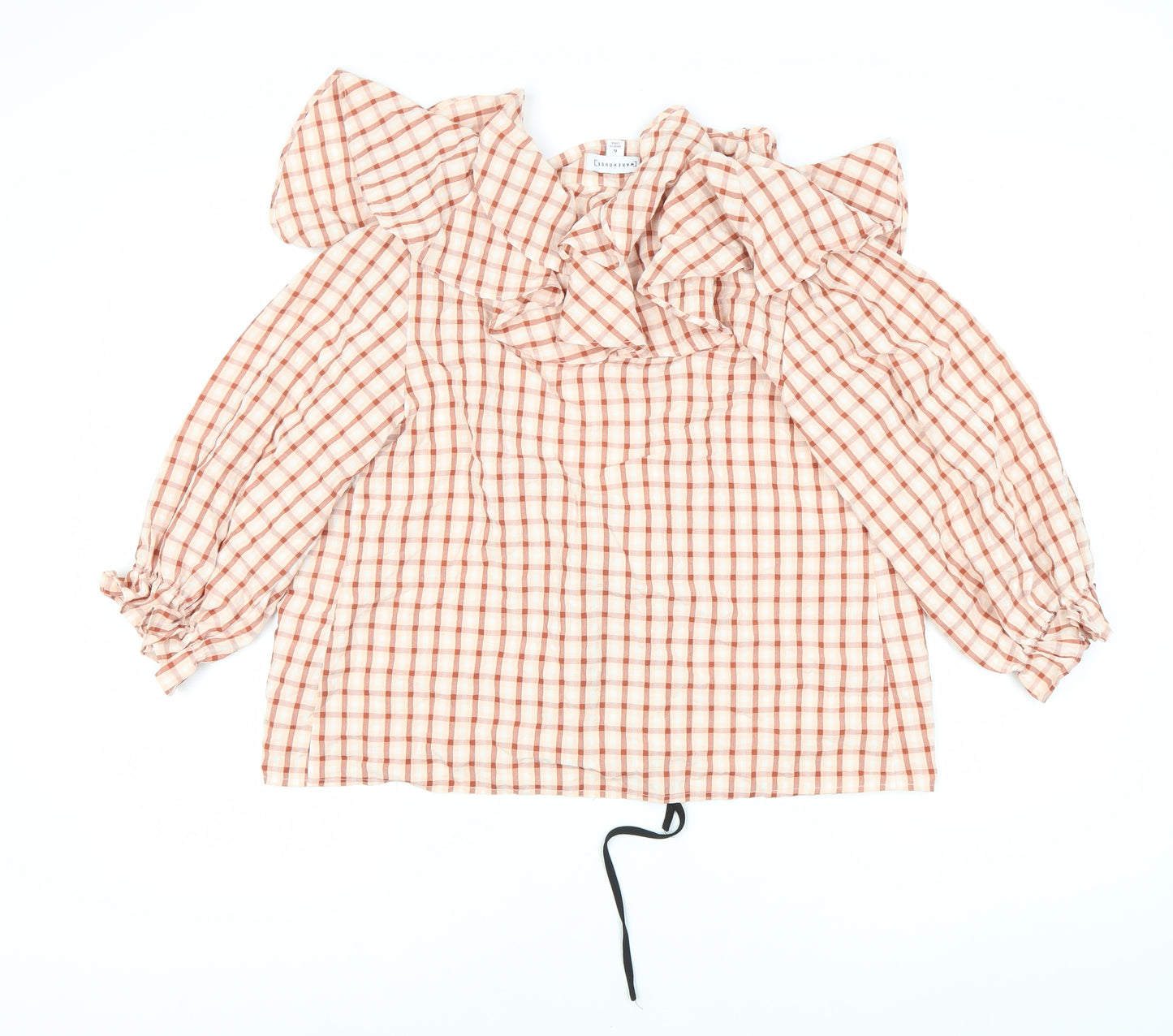 Warehouse Women's Multicoloured Check Blouse