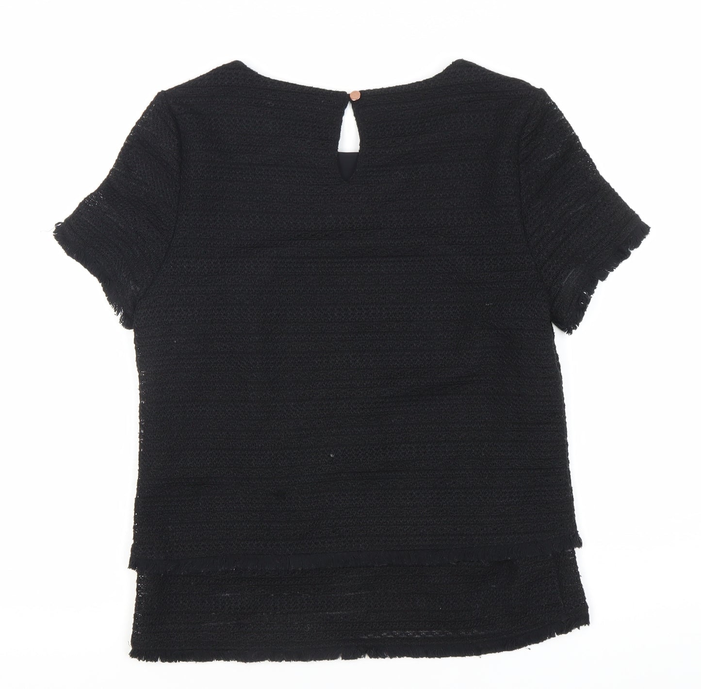 Marks and Spencer Black Women's Short Sleeve Top