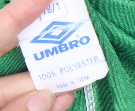 Umbro Men's Green Athletic Shorts - Size 34