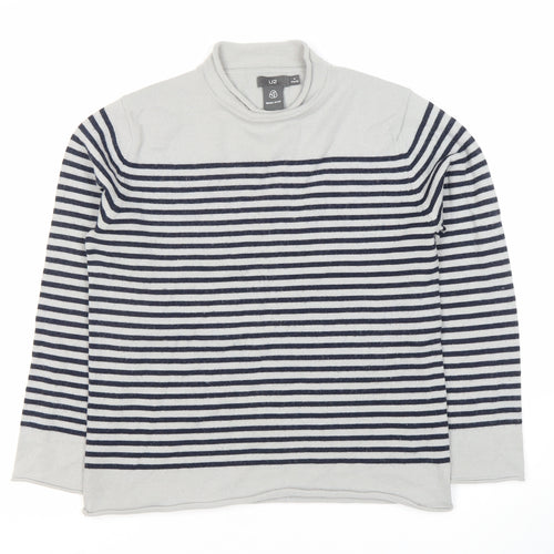 U2 Women's Multicoloured Striped Jumper M