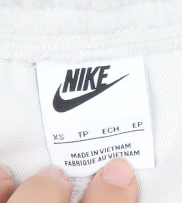 Nike Women's White XS Sweatpants for Gym & Running