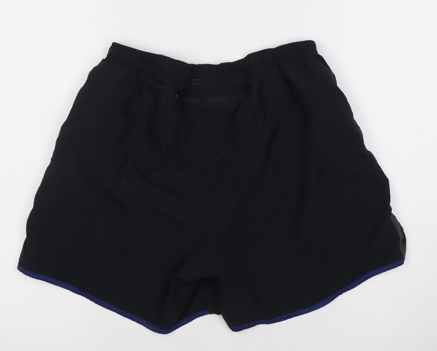 Ronhill Men's Black Athletic Shorts - L, Quick Dry, Running