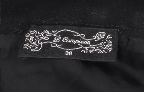 L Compione Women's Black Pencil Skirt Size 10