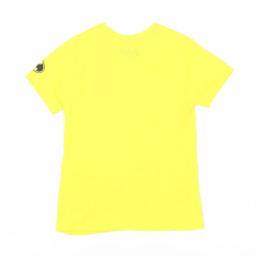 Batman Boys Yellow Batman T-Shirt 6-7 Years Graphic Superhero