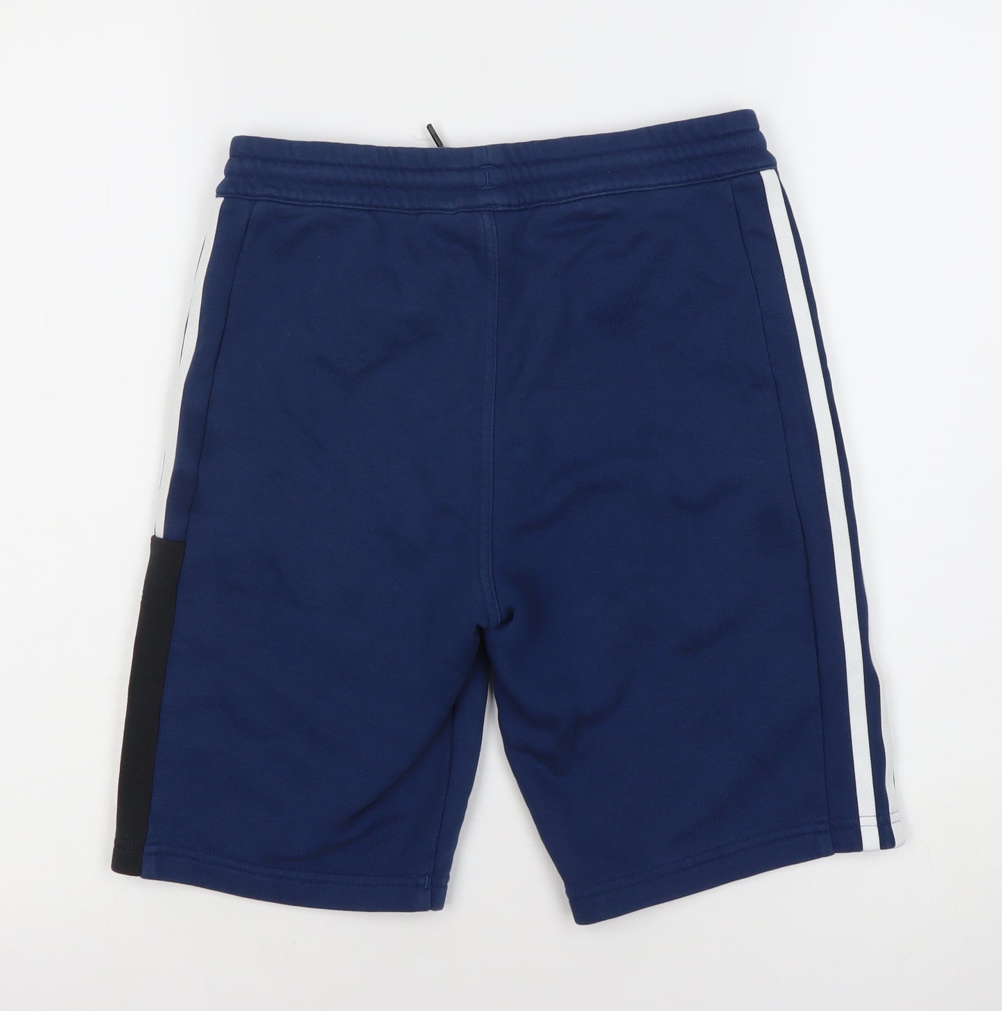 Adidas Boys Blue Athletic Shorts 11-12Y Gym Training