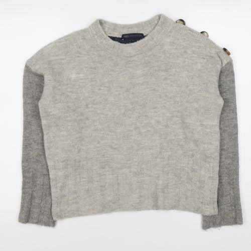 Marks and Spencer Women's Grey Knit Jumper M